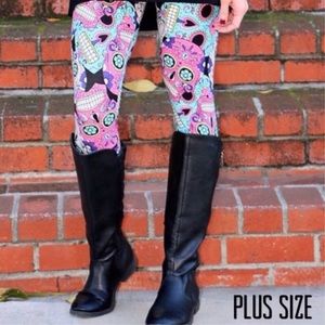 Pants & Jumpsuits - Plus Size Sugar Skull Leggings Pants & Jumpsuits - Plus Size Sugar Skull Leggings